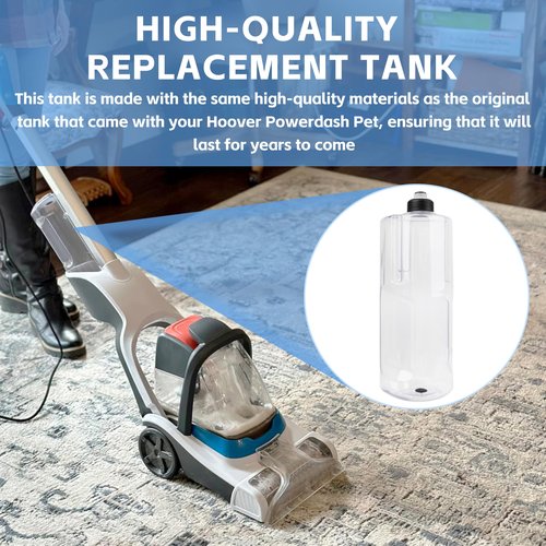 Seaiyomg Replacement Clean Water Tank w/Lid - Part #440012802 for Hoover Powerdash Pet Carpet Cleaners