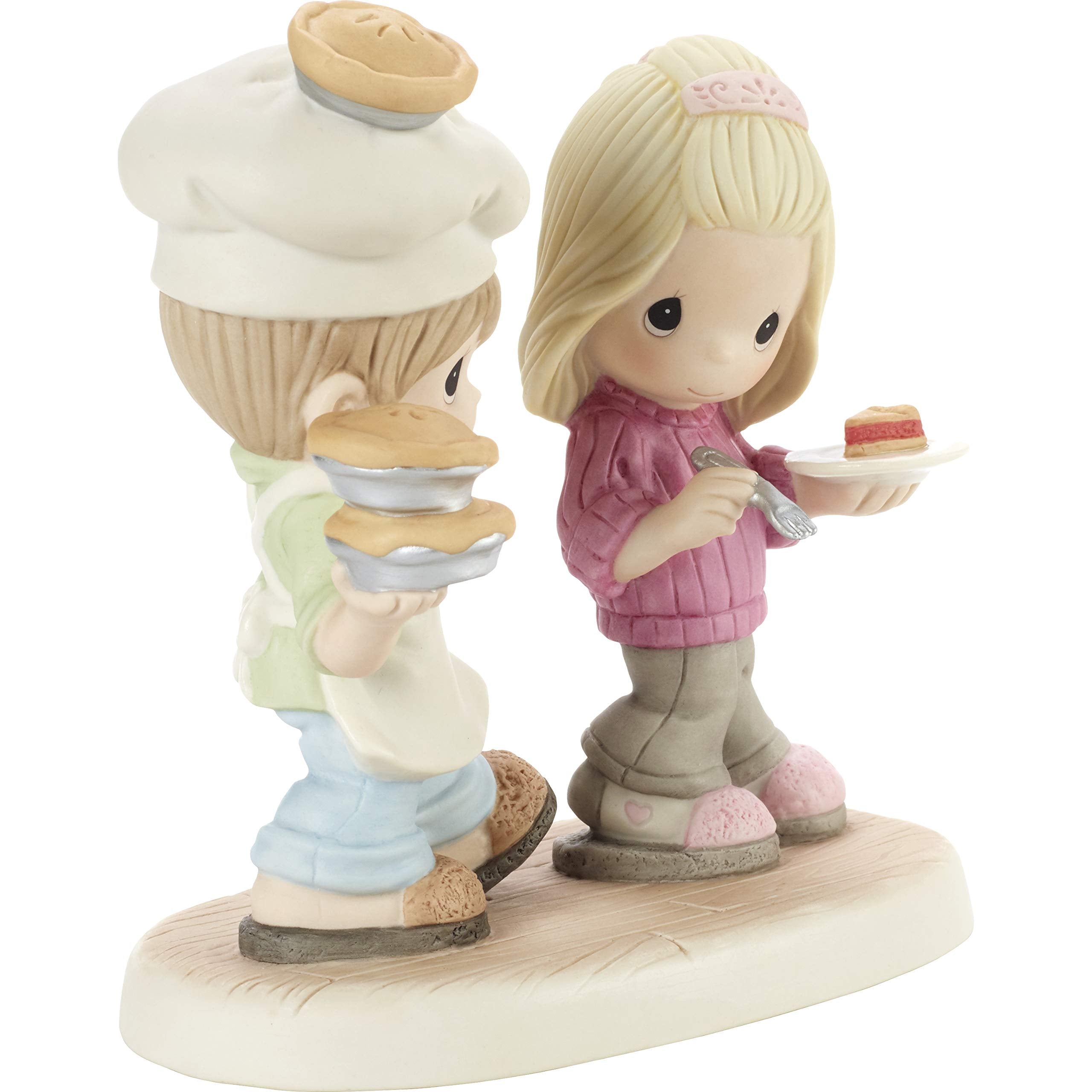 Precious Moments 201032 I Only Have Pies for You Bisque Porcelain Figurine