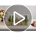Sunflower Highland Cow Storage Basket - Large Canvas Laundry Hamper