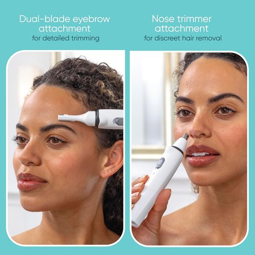 Conair GIRLBOMB All-in-One Trimmer & Shaver Set for Women - Rechargeable, Wet/Dry Use