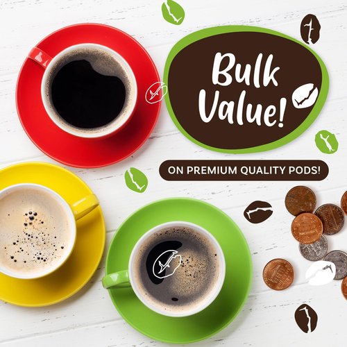 Coffee Pod Variety Packs Flavored Decaf Sampler, Assorted, Compatible with 2.0 K-Cup Brewers, Variety Pack, 120 Count (Pack of 1)