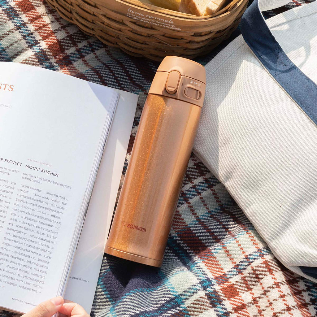 Zojirushi SM-TA48DM Stainless Steel Vacuum Insulated Mug, 16-Ounce, Honey Gold