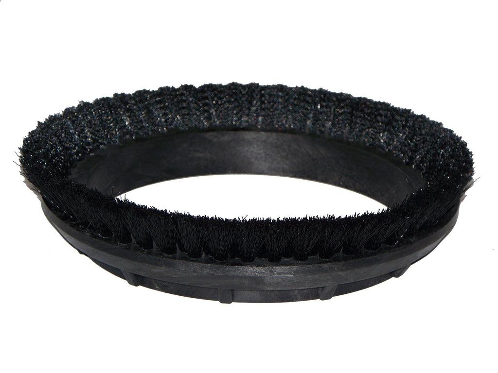 Bissell BigGreen Commercial 237.049BG Carpet Shampoo Brush, 0.012" Bristle Diameter, Crimped 6.6 Nylon for BGEM9000 Easy Motion Floor Machine, 12", Black