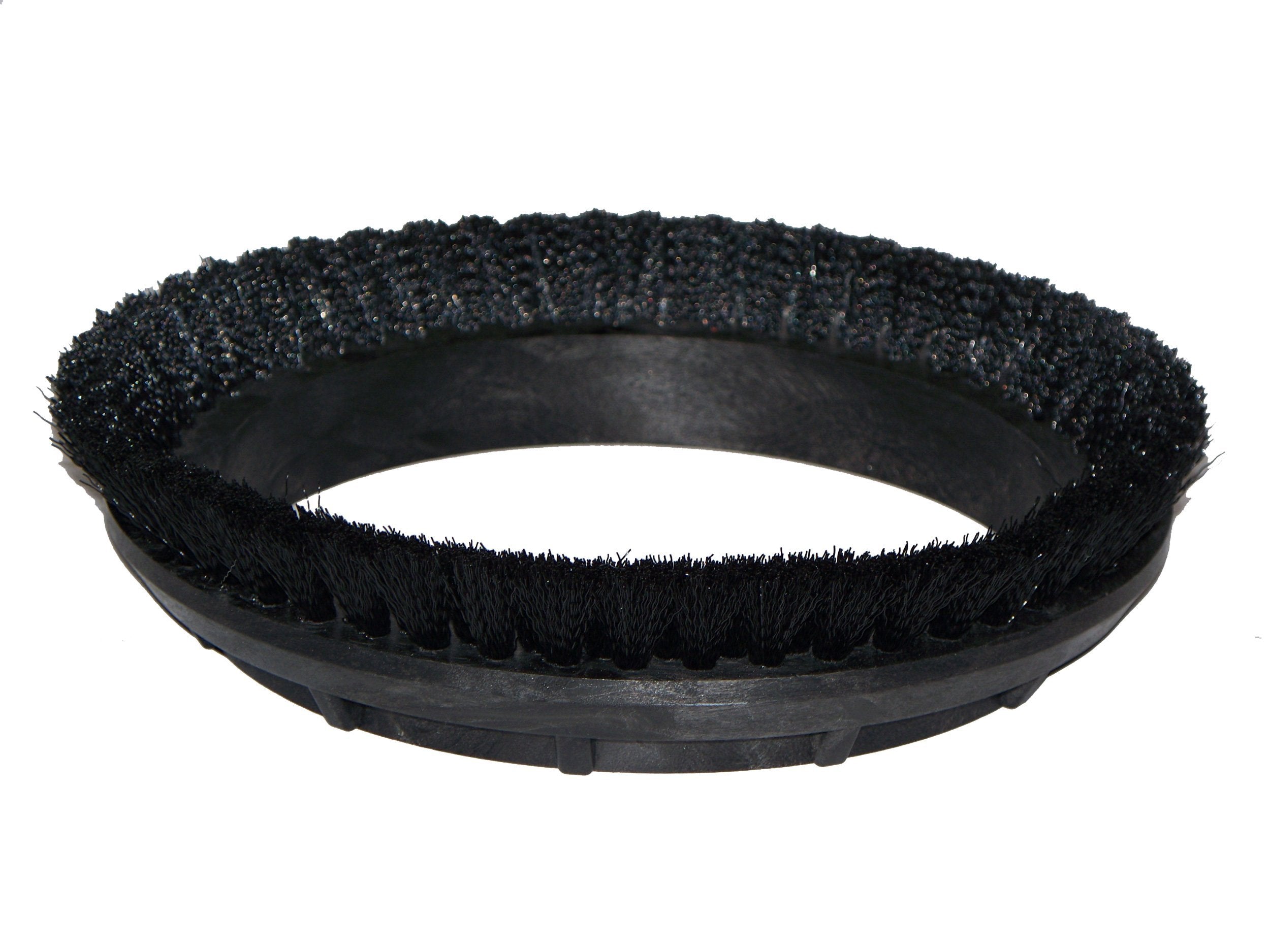 Bissell BigGreen Commercial 237.049BG Carpet Shampoo Brush, 0.012" Bristle Diameter, Crimped 6.6 Nylon for BGEM9000 Easy Motion Floor Machine, 12", Black