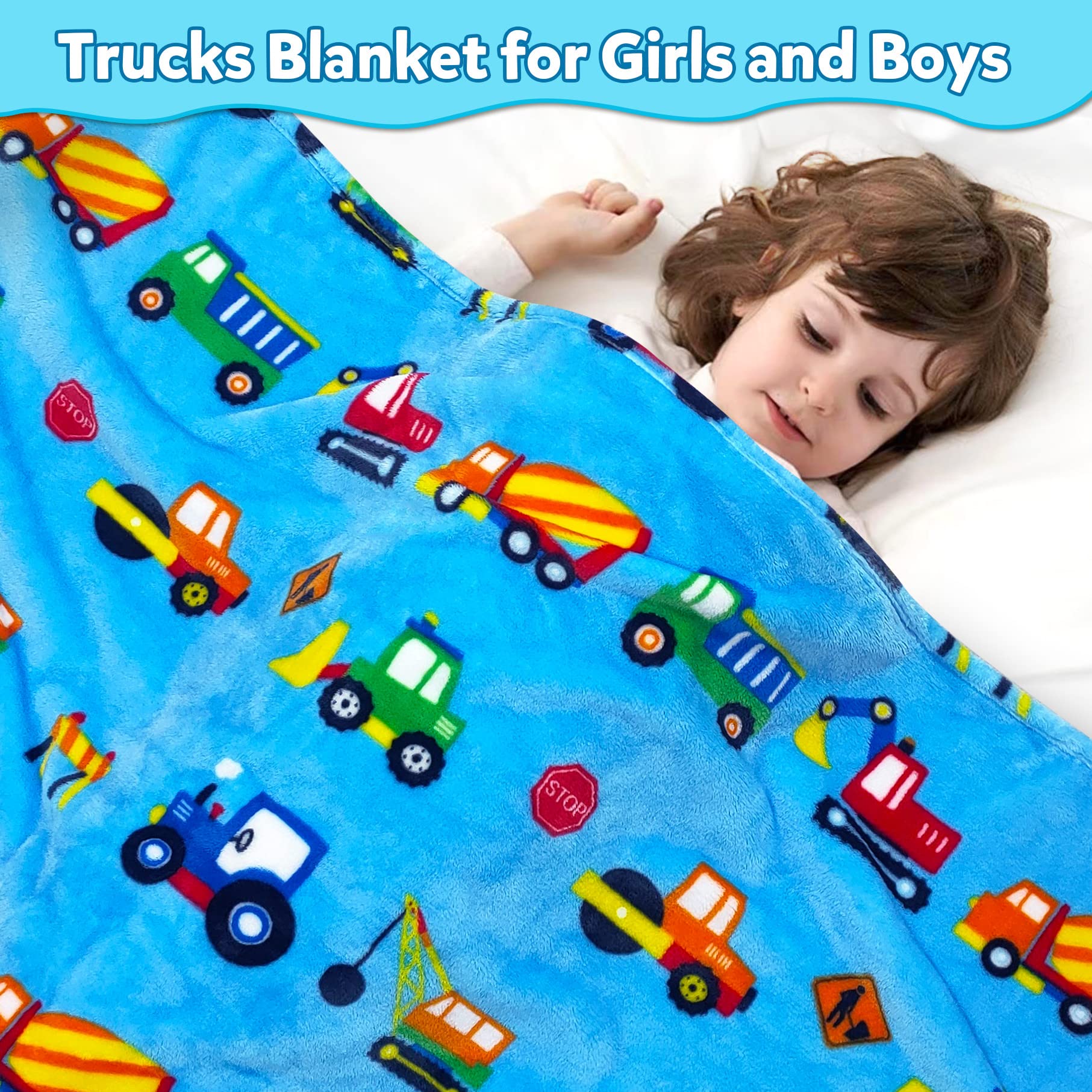 mermaker Rainbow Blanket for Girls and Boys, 380 GSM Pink Rainbow Blankets for Kids, Cartoon Cute Rainbow Toddler Blankets for Baby, Soft Fleece Baby Blanket for Crib and Stroller (30x40 inches)