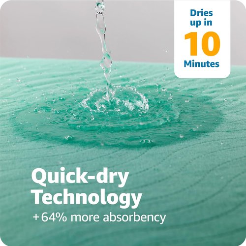 Improvia Bed Pad - Waterproof & Quick-Drying with 8 Reinforced Handles | 34" x 52" for Elderly Care