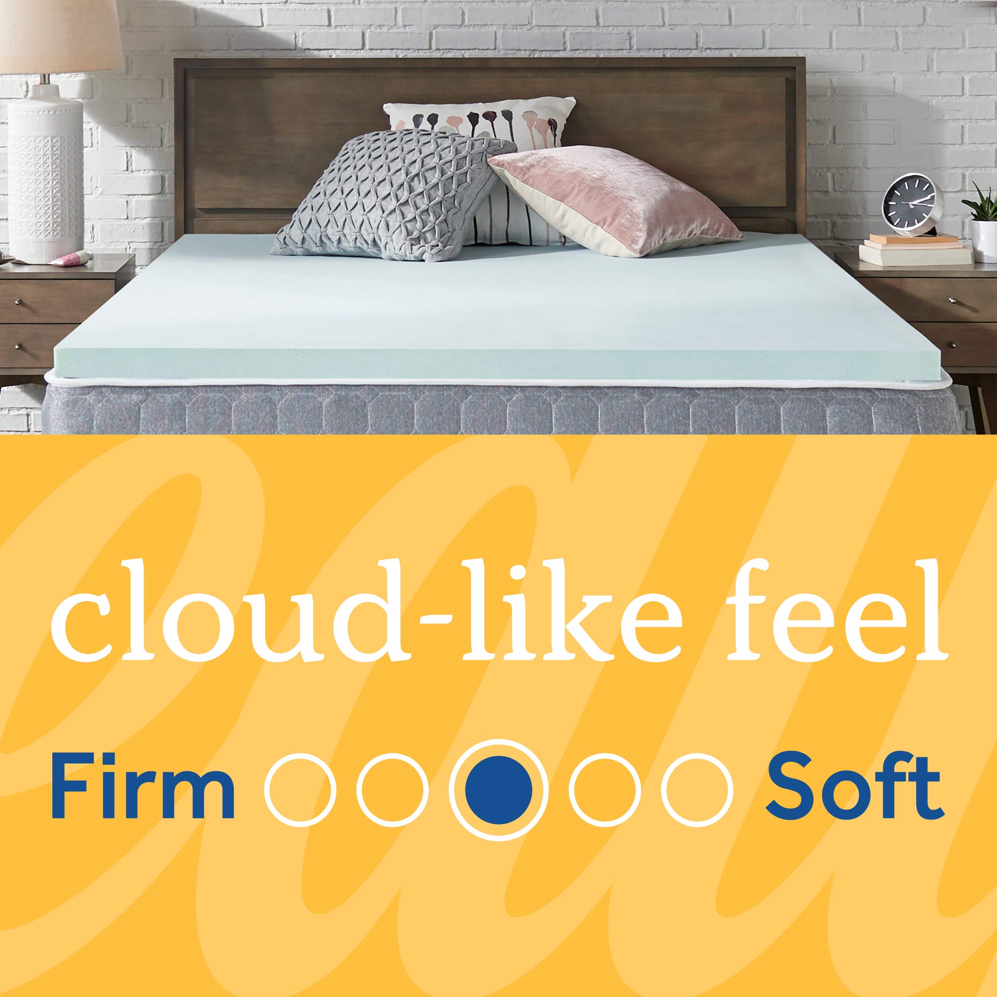 Sealy TrueForm 2" Memory Foam Mattress Topper, Full