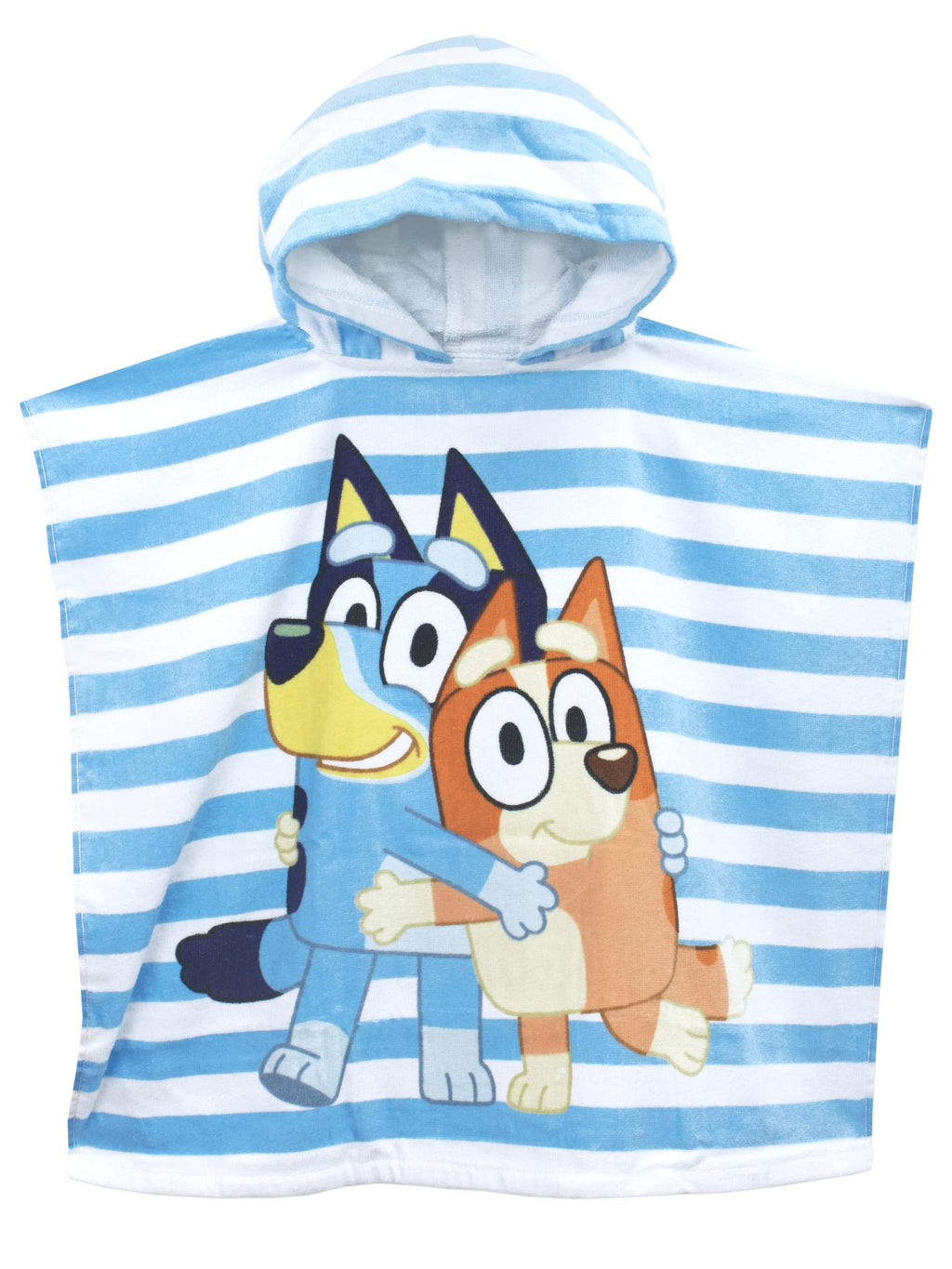 Bluey Towel for Boys or Girls | Hooded Towel Poncho for Kids | Swim Pool and Beach Towels