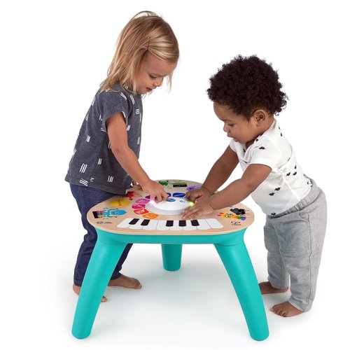 Baby Einstein Clever Composer Tune Table - Magic Touch Electronic Wooden Activity Toy for Toddlers, 6 Months+