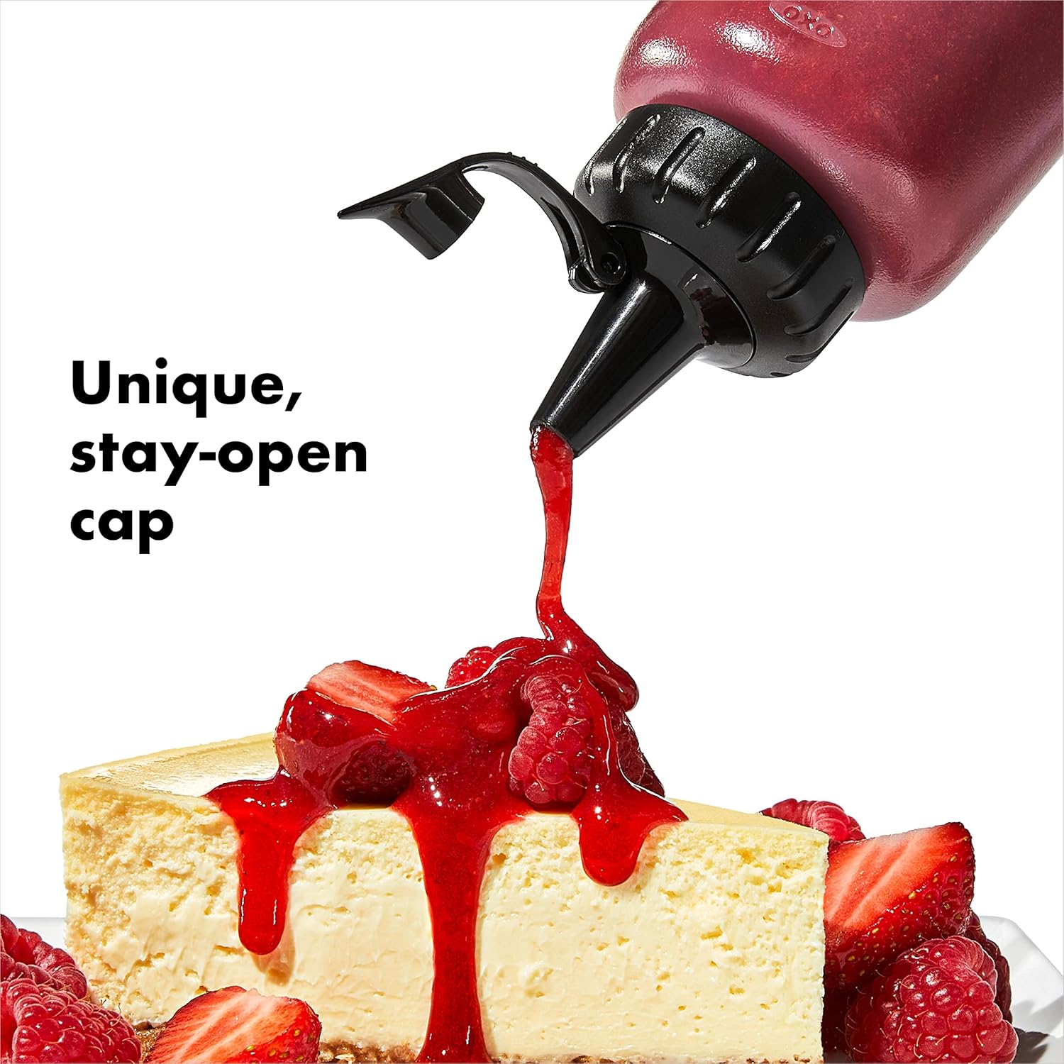 OXO Good Grips Chef's Squeeze Bottle - Medium Size, 5 Pack for Easy Dispensing