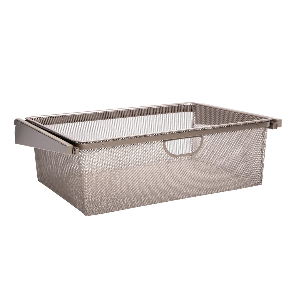 Closet Culture by Knape & Vogt 23 in. Champagne Nickel Basket Surround Kit for Wire Mesh Basket, Compatible Only with Closet Culture Closet Systems, 0335-SRND-CN