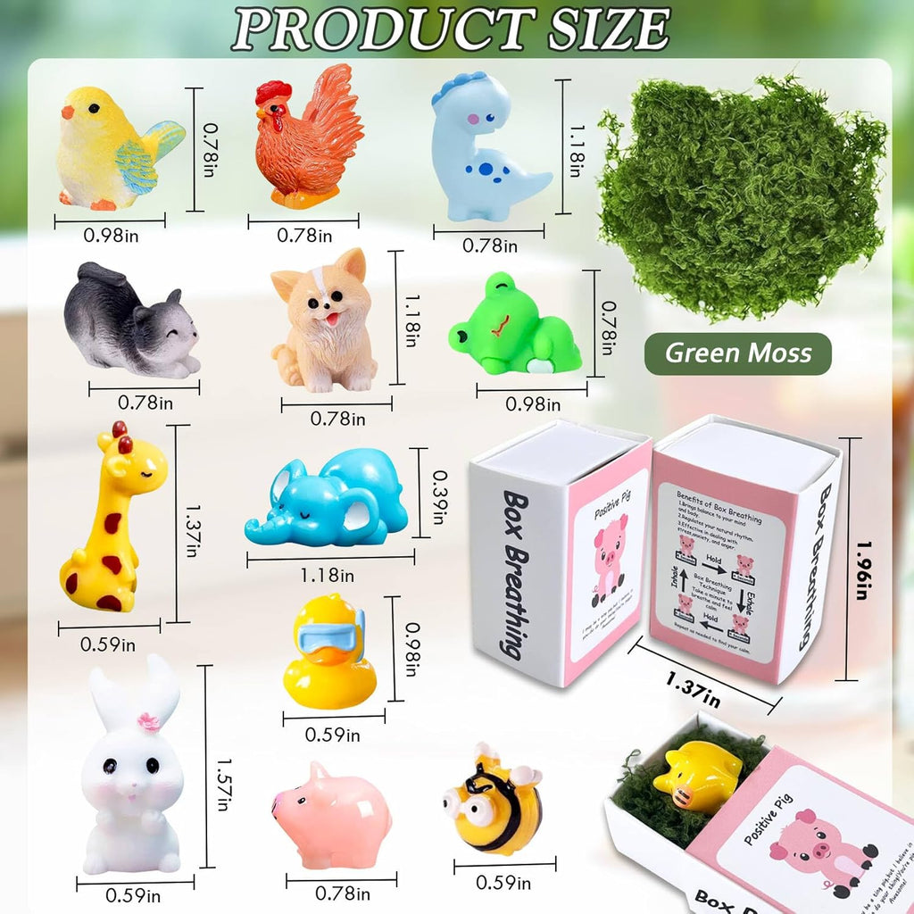 Regine Switzerland Positive Rabbit Gifts - 50 Set Employee Appreciation Box with Cheer Up Cards