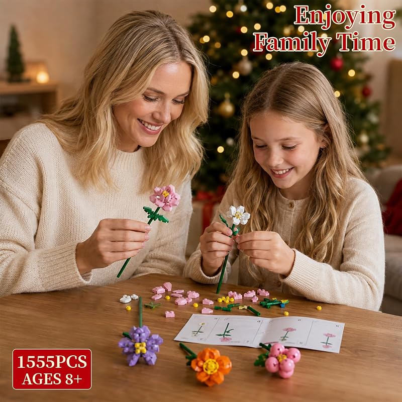 Flower Building Blocks Advent Calendar 2026 – Flower Edition