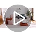 Amazon Basics Boucle Throw Pillow Covers, Brown, 16x16in, Pack of 2