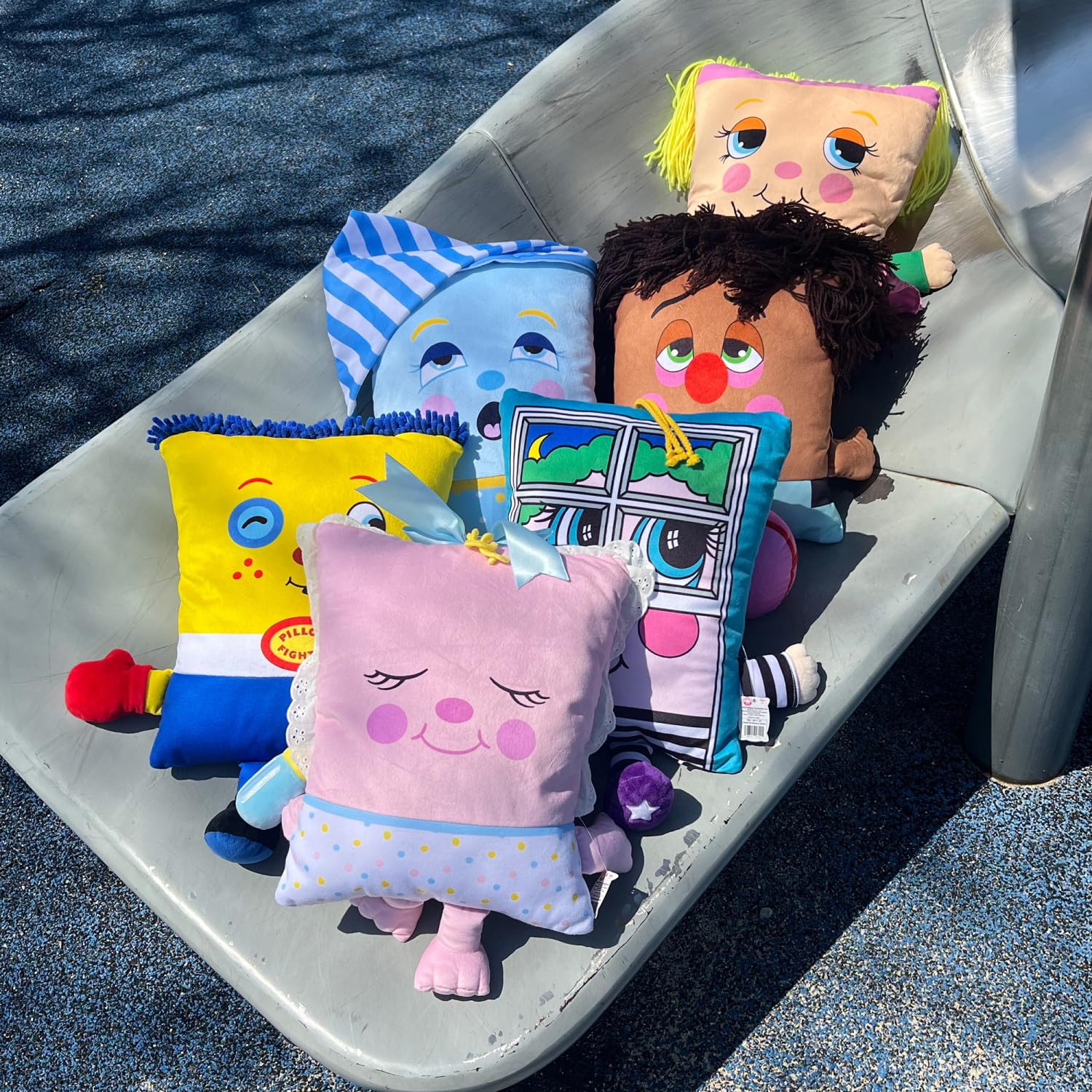 Pillow People: PJ Sandman Plush - 2-in-1 Toy & Pillow, 80's Nostalgic Plush Pal Reimagined, Soft Stuffed Rectangular Character, Cozy Nap & Play Design