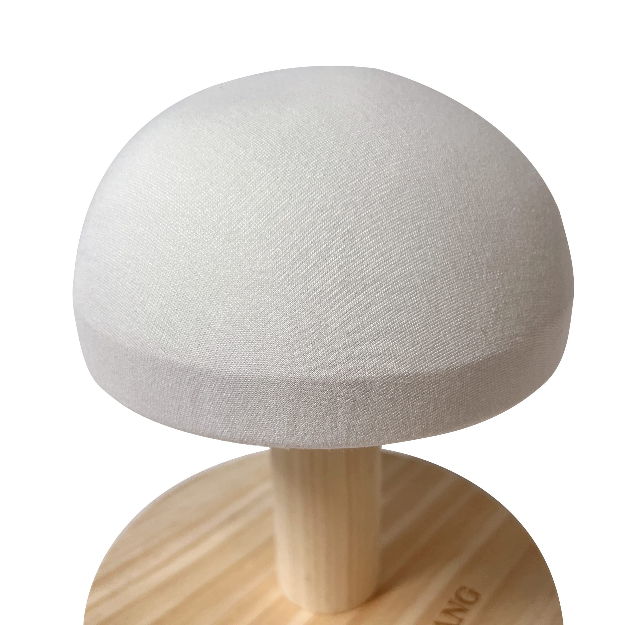 Tailors Ironing Board with Pine Wood Base, Cotton Cover Tailors Point Press Clapper - Protects Garments, Multi Pressing Board for Anywhere You Want - Seams, Collars, Cuffs, Points, Hems