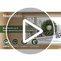 Green 2 Pack Artificial Norfolk Pine Wreath 26 Inch Christmas Front Door Decor
