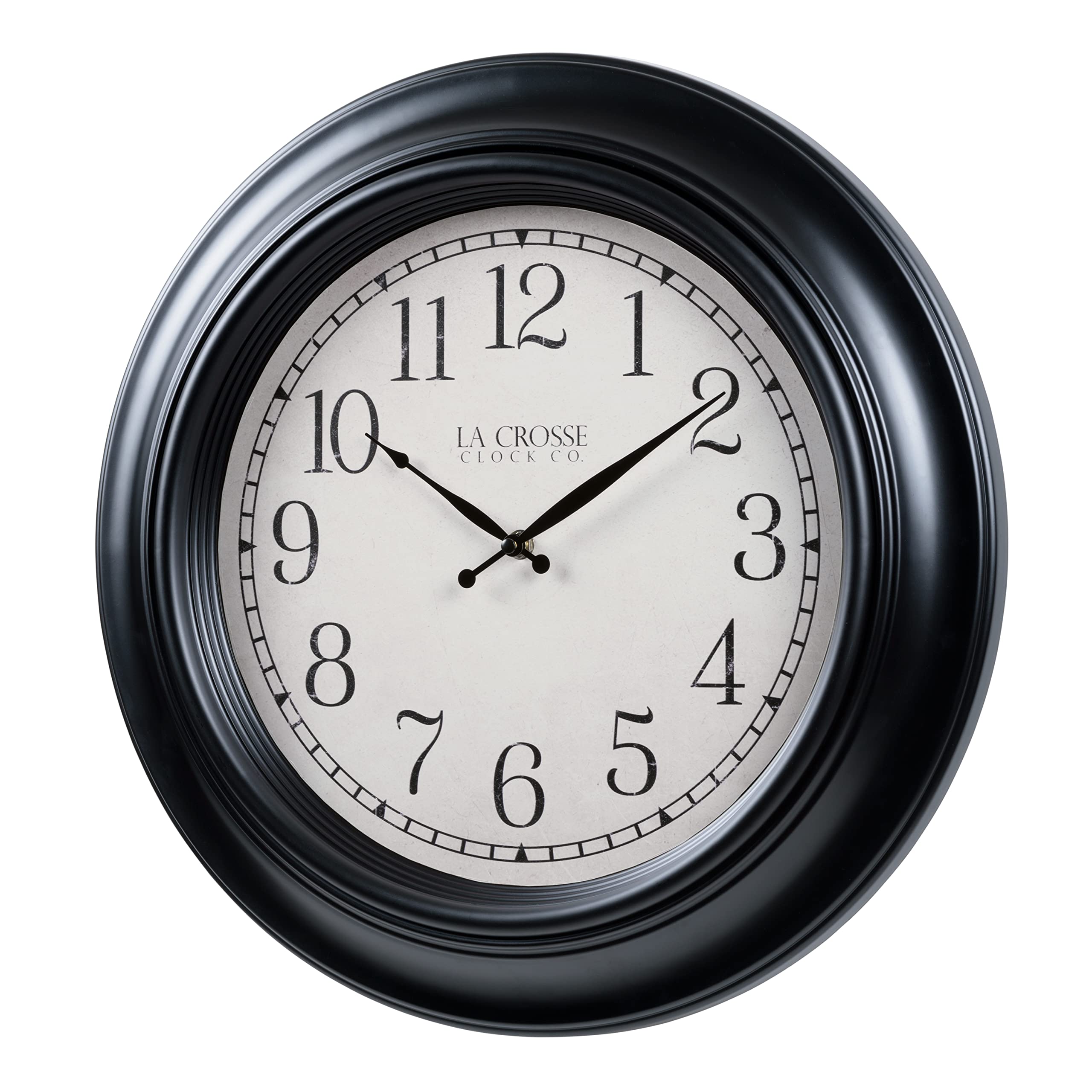 La Crosse Technology 18-Inch Rhodes Quartz Analog Wall Clock - 404-3846A