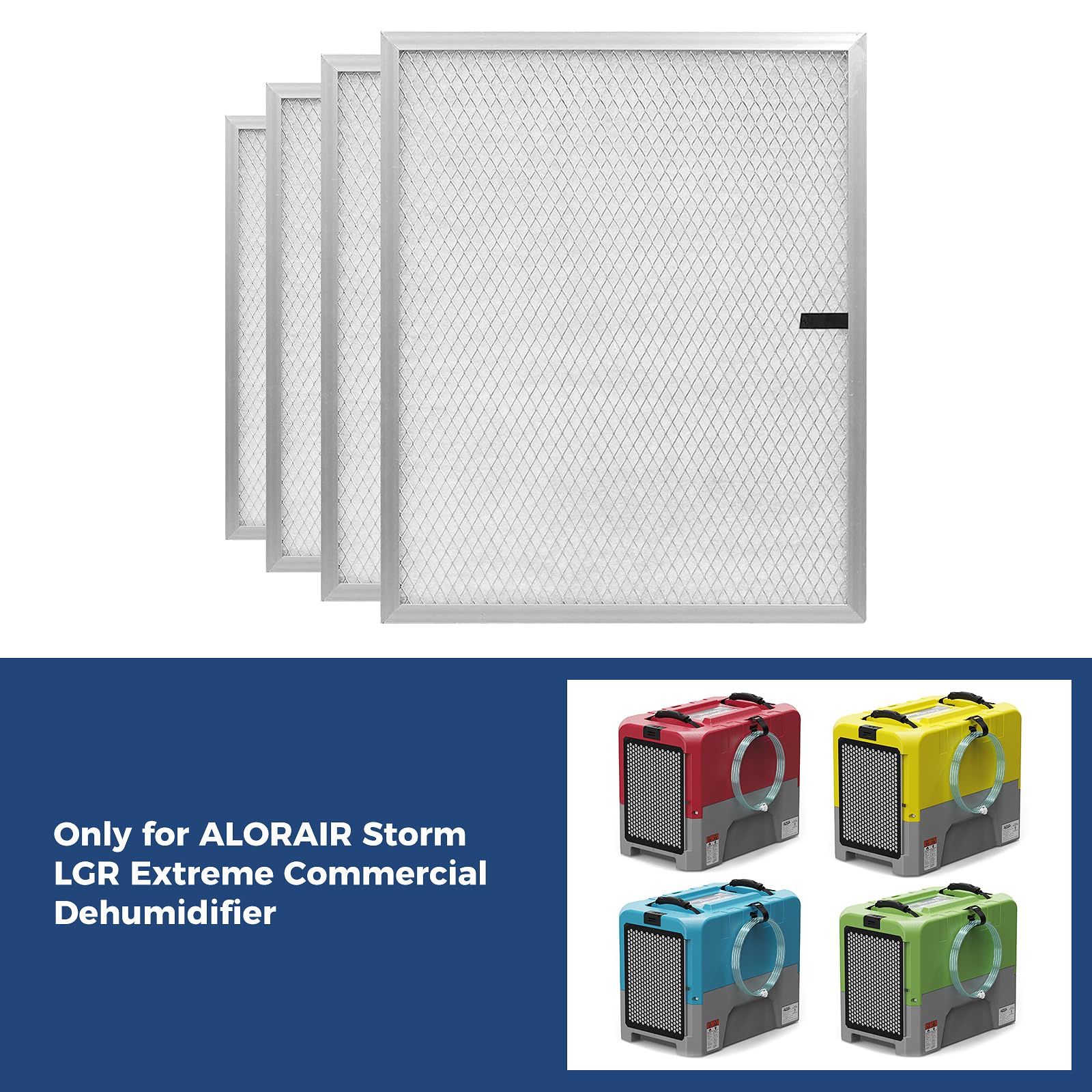 ALORAIR 1 Pack MERV-8 Filter for Commercial Dehumidifiers Storm LGR Extreme, Only Applicable to Storm LGR Extreme Dehumidifier