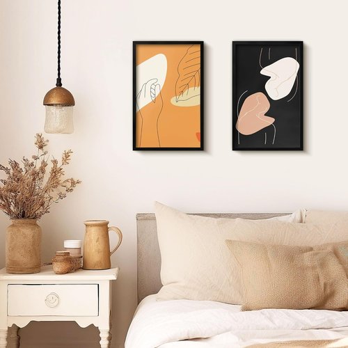 LaVie Home 11x17 Picture Frame - Classic Black Photo Frame | 2-Pack with HD Plexiglass for Vertical/Horizontal Display