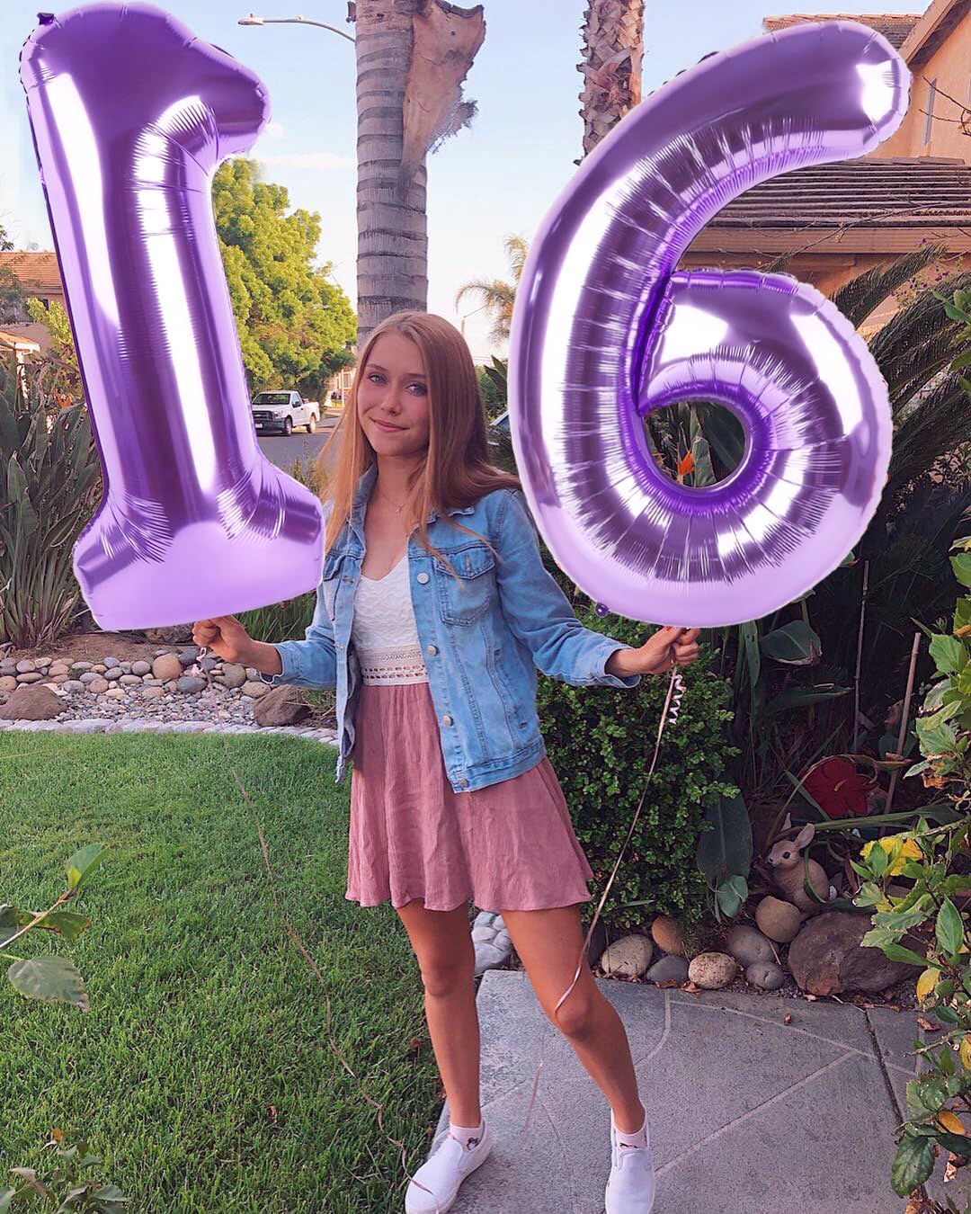 Skiennix 40-Inch Balloon Numbers - Set of 6 Birthday Balloons for Boys & Girls | Purple Decor