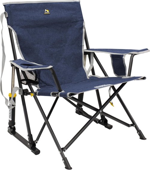 GCI Outdoor Kickback Rocker - Portable Outdoor Rocking Chair with Beverage Holder | Comfortable Design