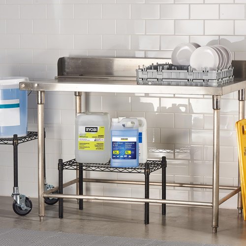 APLSS Dunnage Storage Rack, 18"×30"×14"(8"), NSF Certified, Height Adjustable, Moist&Dry Enviroments, for Kitchen Garage Walk-in Cooler&Freezer Dishroom, 800 Lbs Capacity