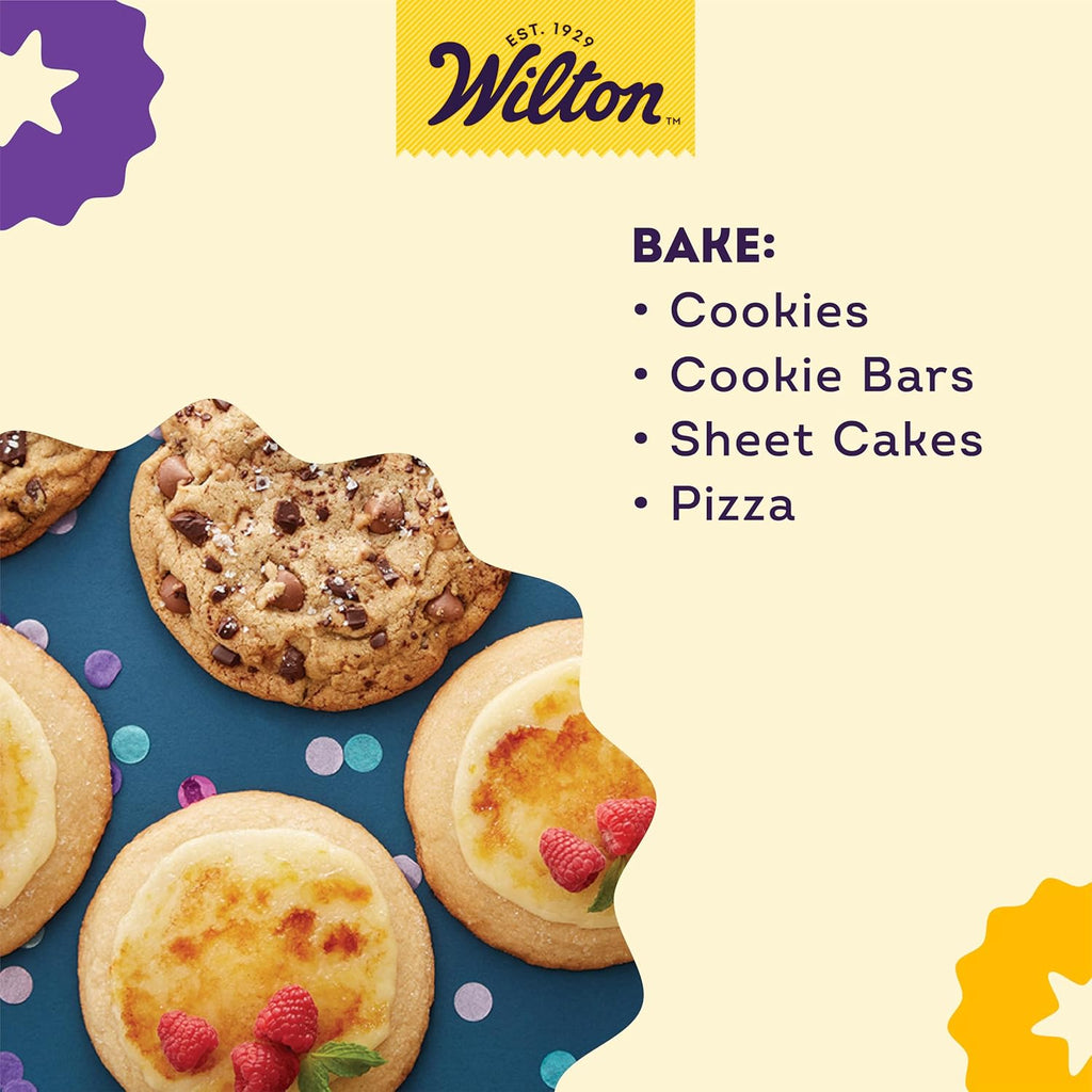 Wilton Platinum Non-Stick Bakeware - Large 11x17 in Anti-Warp Baking Sheet, PFAs Free