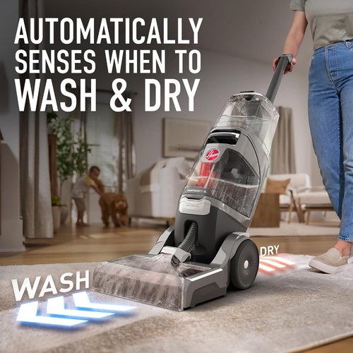 Hoover SmartWash Pet XL Carpet Cleaner - Automatic Deep Cleaning Machine for Carpets & Upholstery
