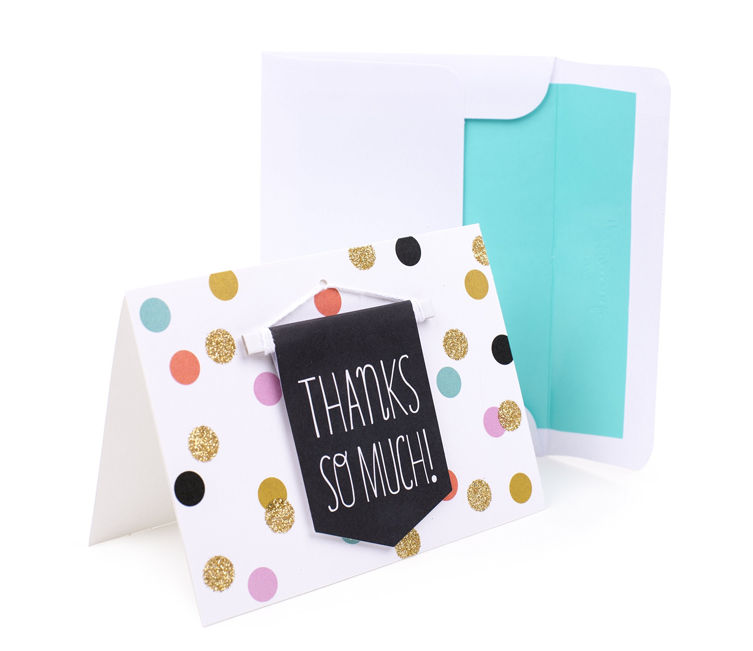 Hallmark Signature Thank You Notes (Thanks Banner, 8 Cards and Envelopes)