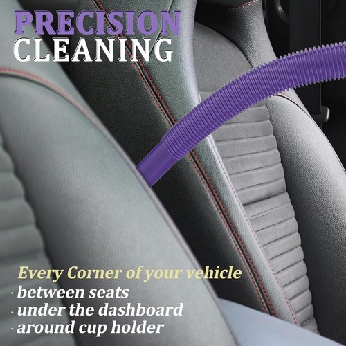 Fullclean Dryer Vent Cleaner Kit - Flexible Lint Removal Tool for Dyson V15, V12, V11, V10, V9, V8, V7