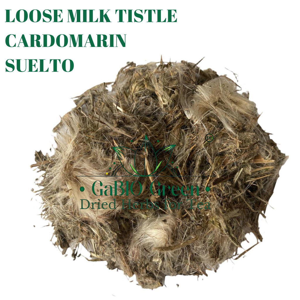 Cardo Mariano - Milk Thistle Loose Tea (4.1 oz/116.2 gr) Cardomarin Herbal Tea Gabiogreen (4.1 oz/116.2 gr).