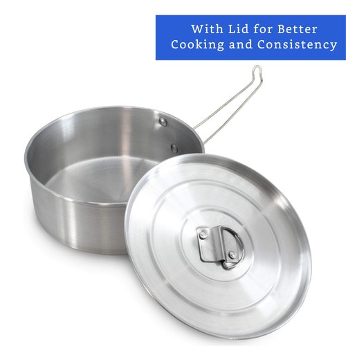 GLOBE ROCKET Flan Mold with Lid Large (8.2 x 3.2in) & Oversized XL (10.5 x 3.2 in)