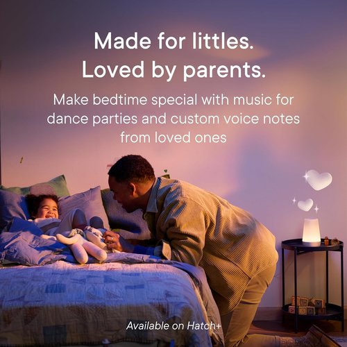 Hatch Baby Sound Machine - Night Light & Sleep Support | Wi-Fi White Noise Alarm Clock for Kids