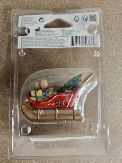 Lemax Vintage Christmas Sleigh Figurine #44337