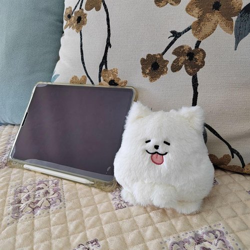 Goylmc Dog Plush Pillow,Dog Stuffed Animal, Home Decoration Gift for Kids Boys Adults (5.3 inch)
