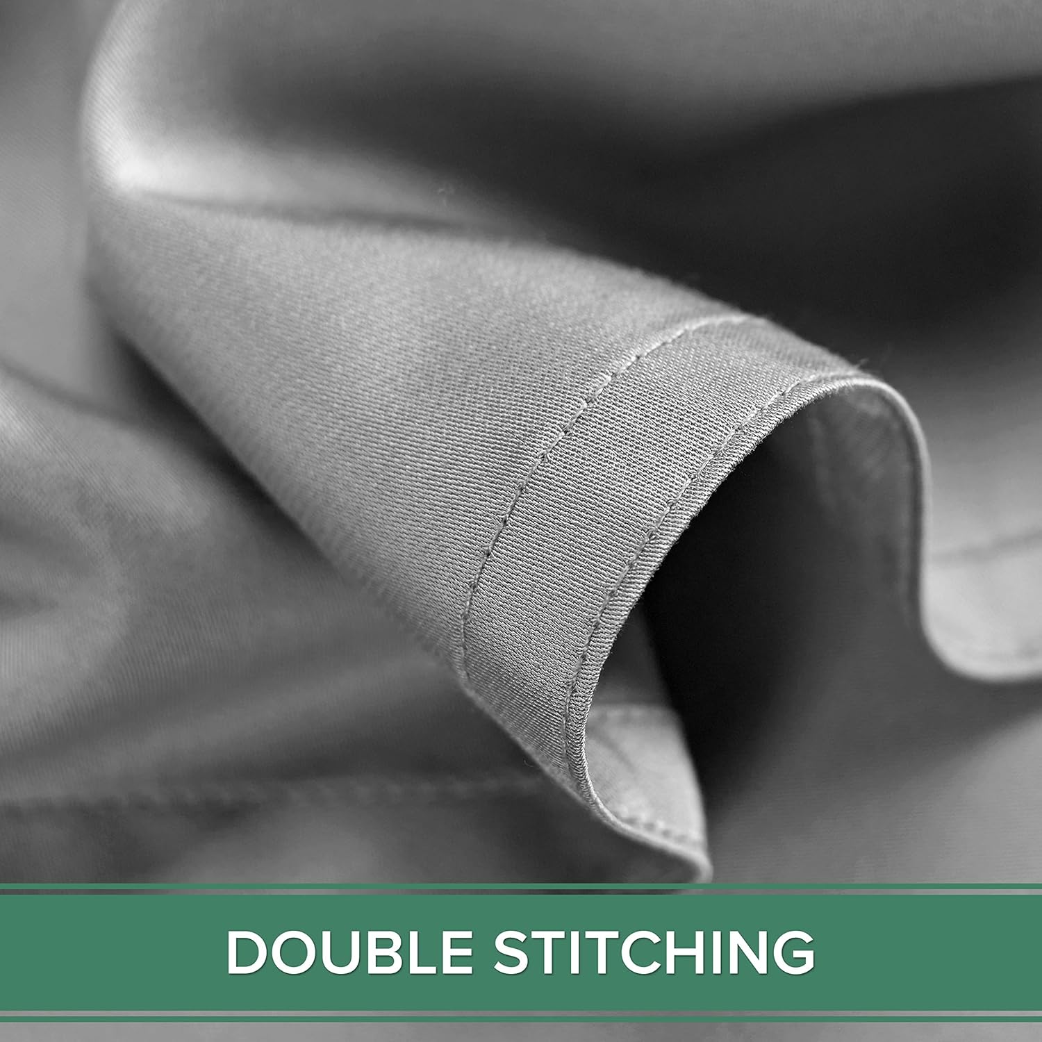 Pure Bamboo Short Queen Sheets - 100% Organic Viscose, Soft & Cooling Bed Set (60"x75") | Stone Grey, 2-Year Quality Promise