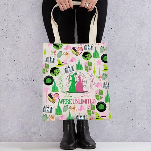 WZMPA Musical Tote Bag Theater Gift Together We're Unlimited Shoulder Bag Theater Drama Musical Merch (Were Unlimited -T)