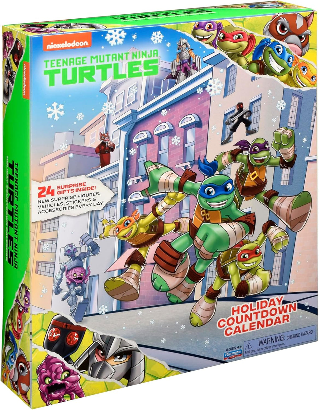 Playmates Toys | Teenage Mutant Ninja Turtles Holiday Countdown Calendar - Fun for Kids