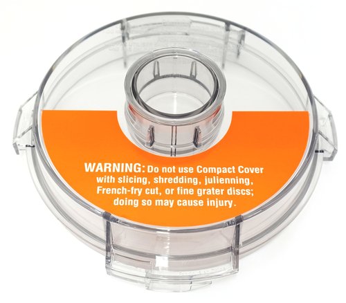 Cuisinart DLC-806GTXT1 Replacement Flat Cover with Cap Fits Models DFP-11, & DLC-8 Only OEM