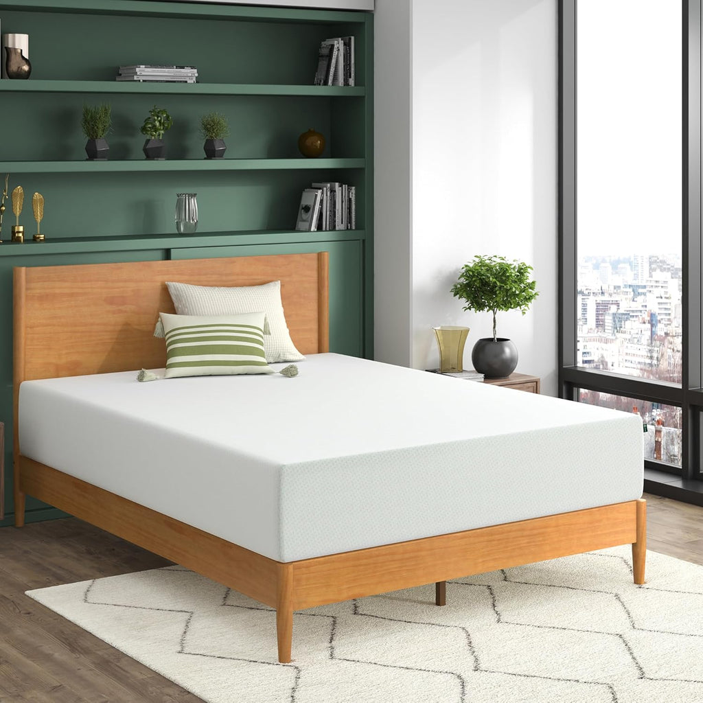 Zinus Memory Foam Mattress - 12 Inch Green Tea Infused Comfort | Full Size