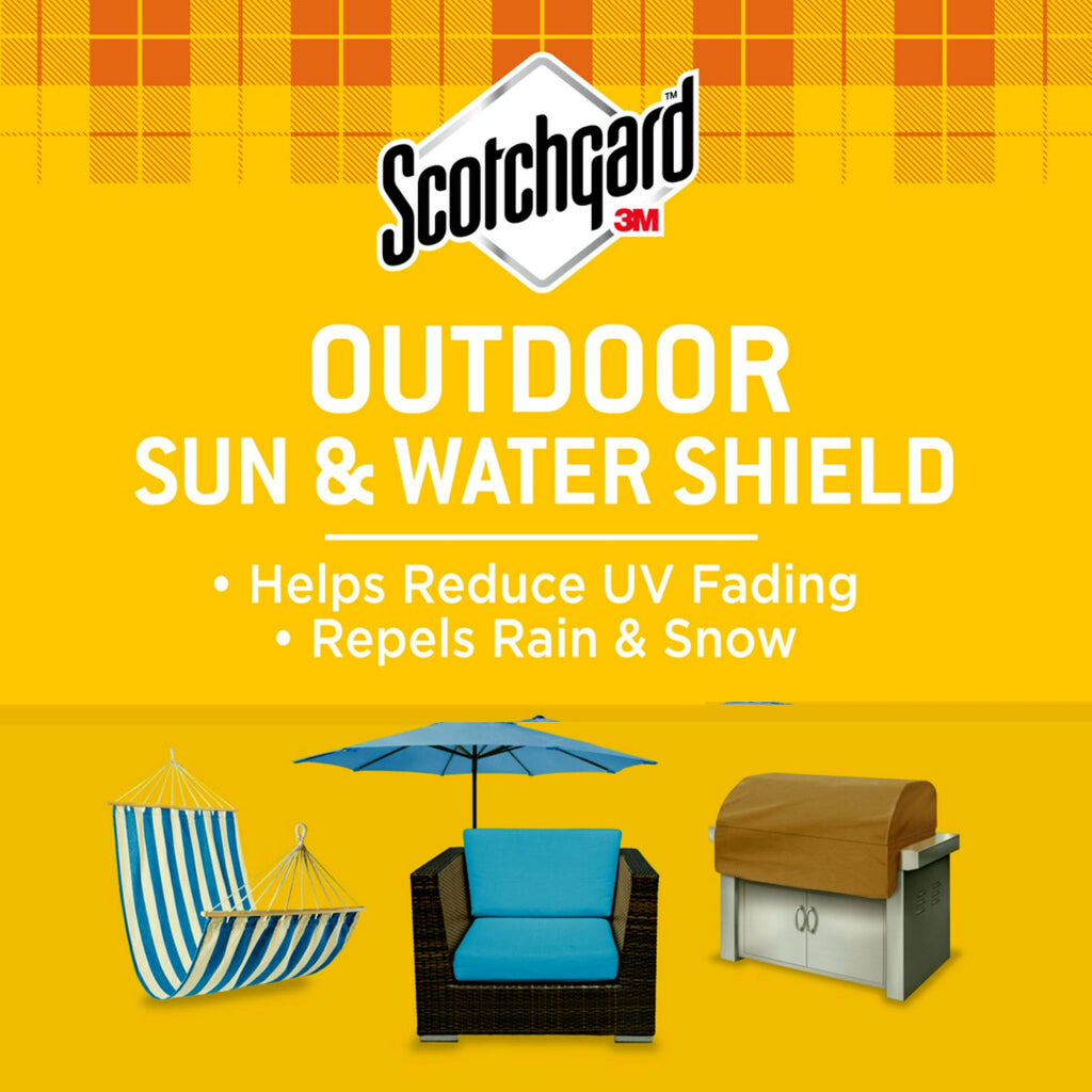 Scotchgard Sun and Water Shield, Repels Water, 42 Ounces (4 Cans)