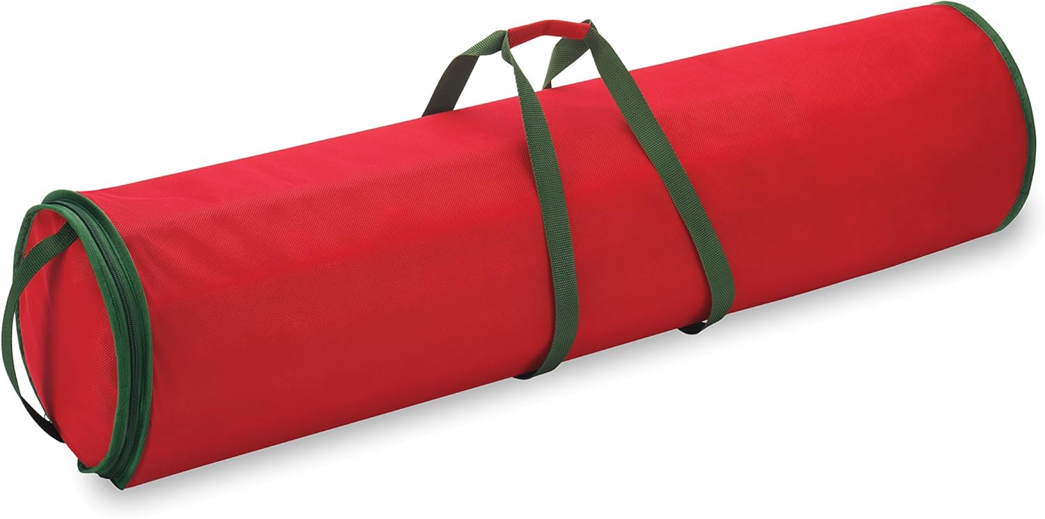 Whitmor Gift Wrap Organizer - Holds 30 Rolls of Christmas Wrapping Paper | Durable & Space-Saving Design