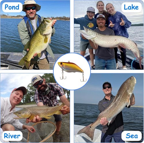 Fishing Advent Calendar 2026 - 24 Days of Premium Fishing Lures | Perfect Xmas Gift for Men & Teens