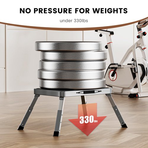 Height-Adjustable Step Stool with Anti-Slip Platform, Folding Step Stools for Adults and Kids, Portable and Space-Saving Step Ladder for Kitchen, Home, Office, Rv (300 lbs)