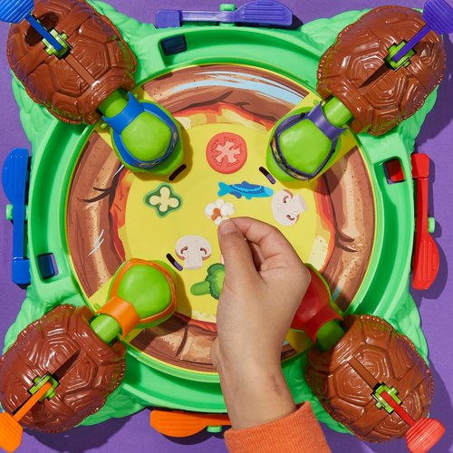 Hungry Hungry Hippos - Teenage Mutant Ninja Turtles Edition Board Game | Fun for Ages 4+ | 2-4 Players