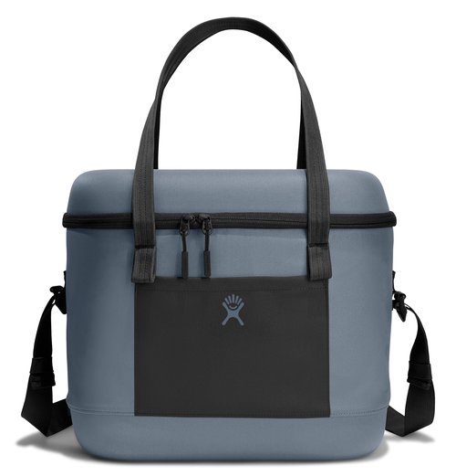 Hydro Flask Cooler Bag - Insulated Portable Soft Cooler - 20 L Capacity in Koala Gray and Black