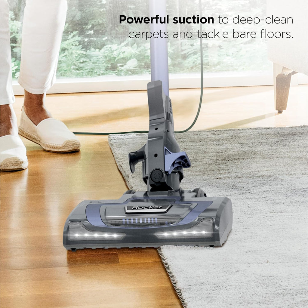 Shark Rocket Pro DLX - Corded Stick Vacuum with Removable Hand Vacuum & XL Dust Cup | Gold