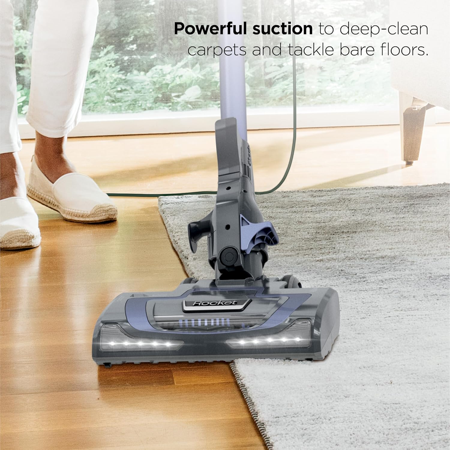Shark Rocket Pro DLX - Corded Stick Vacuum with Removable Hand Vacuum & XL Dust Cup | Gold