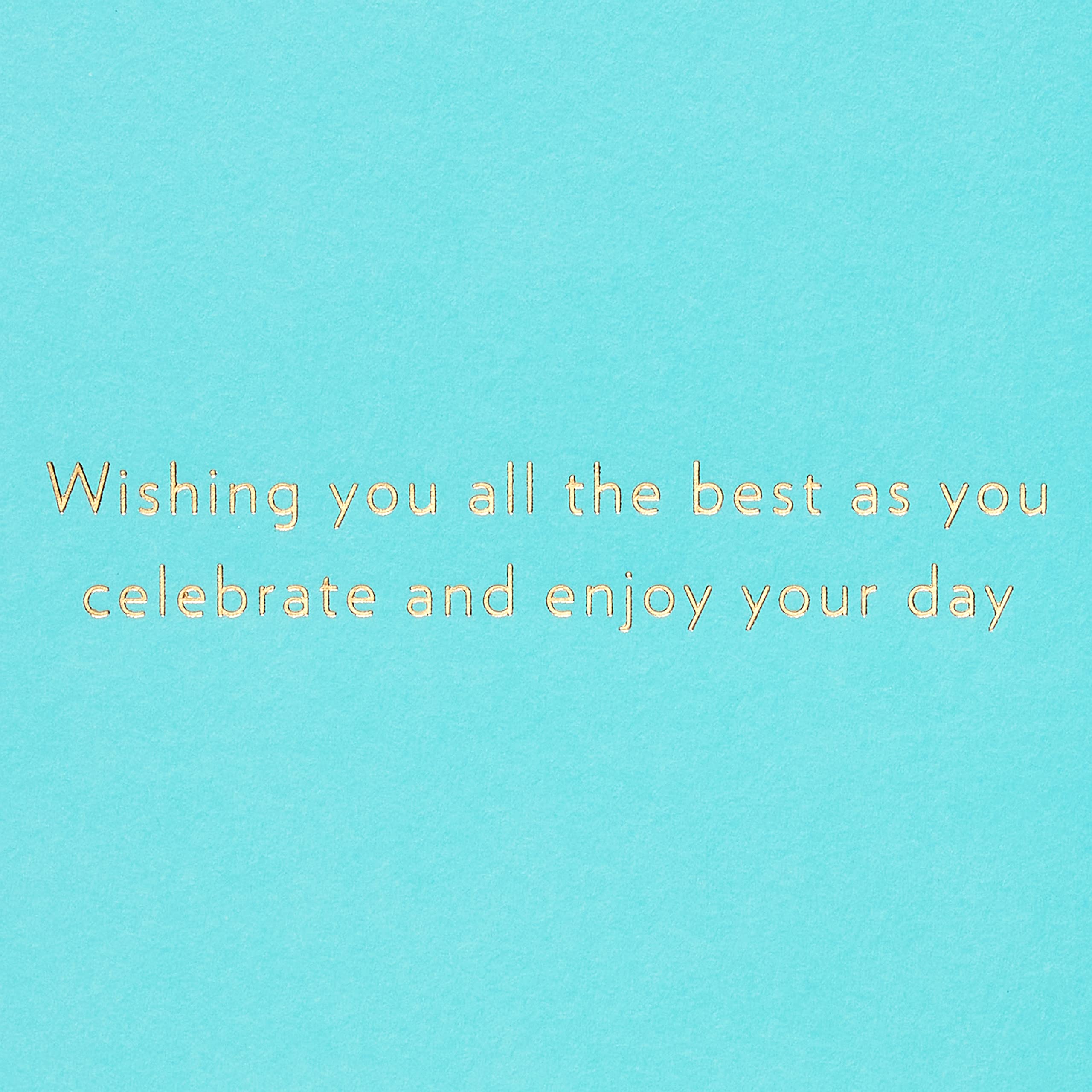 Papyrus Dog Birthday Card (Celebrate and Enjoy) (Pack of 2)
